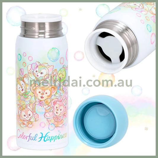 DISNEY | TokyoDisneySea Duffy and Friends Stainless Bottle 340ml (20th Anniversary - Colorful Happiness)