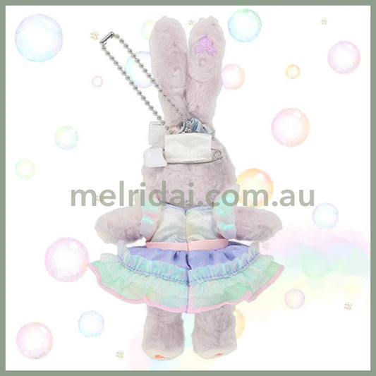 DISNEY | TokyoDisneySea Duffy and Friends StellaLou Mascot Holder Plush Keychain with Badge (20th Anniversary