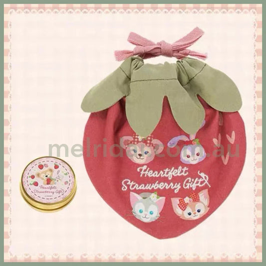 Disney | Tokyodisneysea Heartfelt Strawberry Gift Hand Cream And Drawstring Bag Set 东京迪士尼