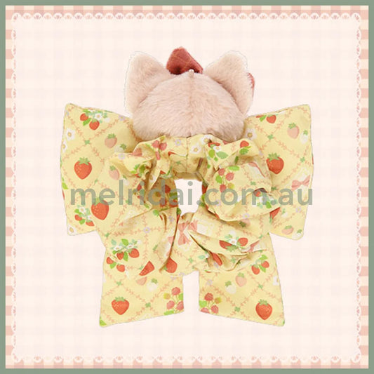 Disney | Tokyodisneysea Heartfelt Strawberry Gift Linabell Ribbon Scrunchie 东京迪士尼