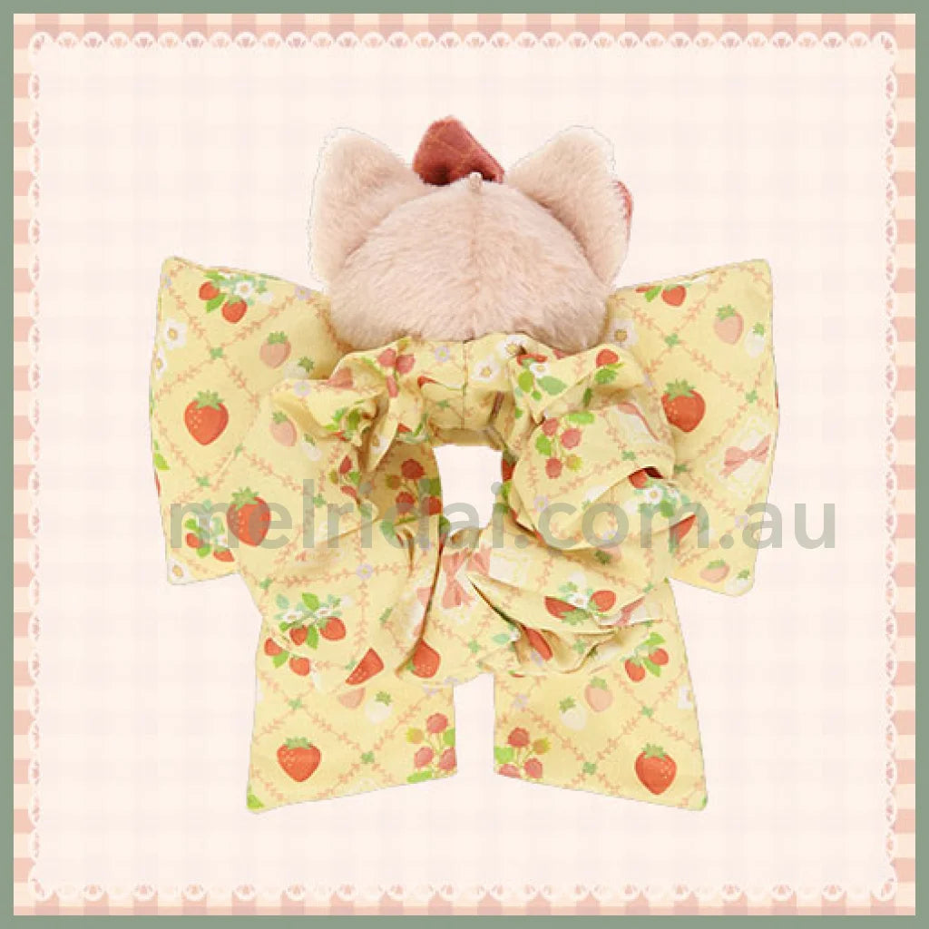 Disney | Tokyodisneysea Heartfelt Strawberry Gift Linabell Ribbon Scrunchie 东京迪士尼