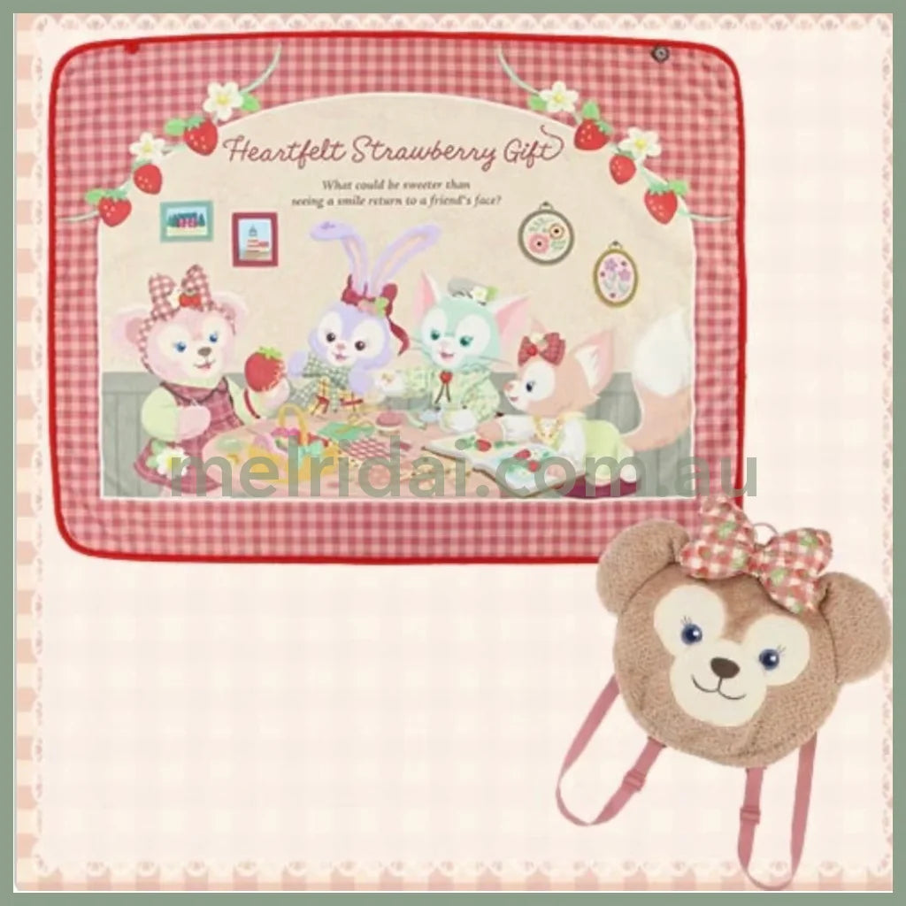 Disney | Tokyodisneysea Heartfelt Strawberry Gift Shelliemay Shoulder Bag & Blanket Set