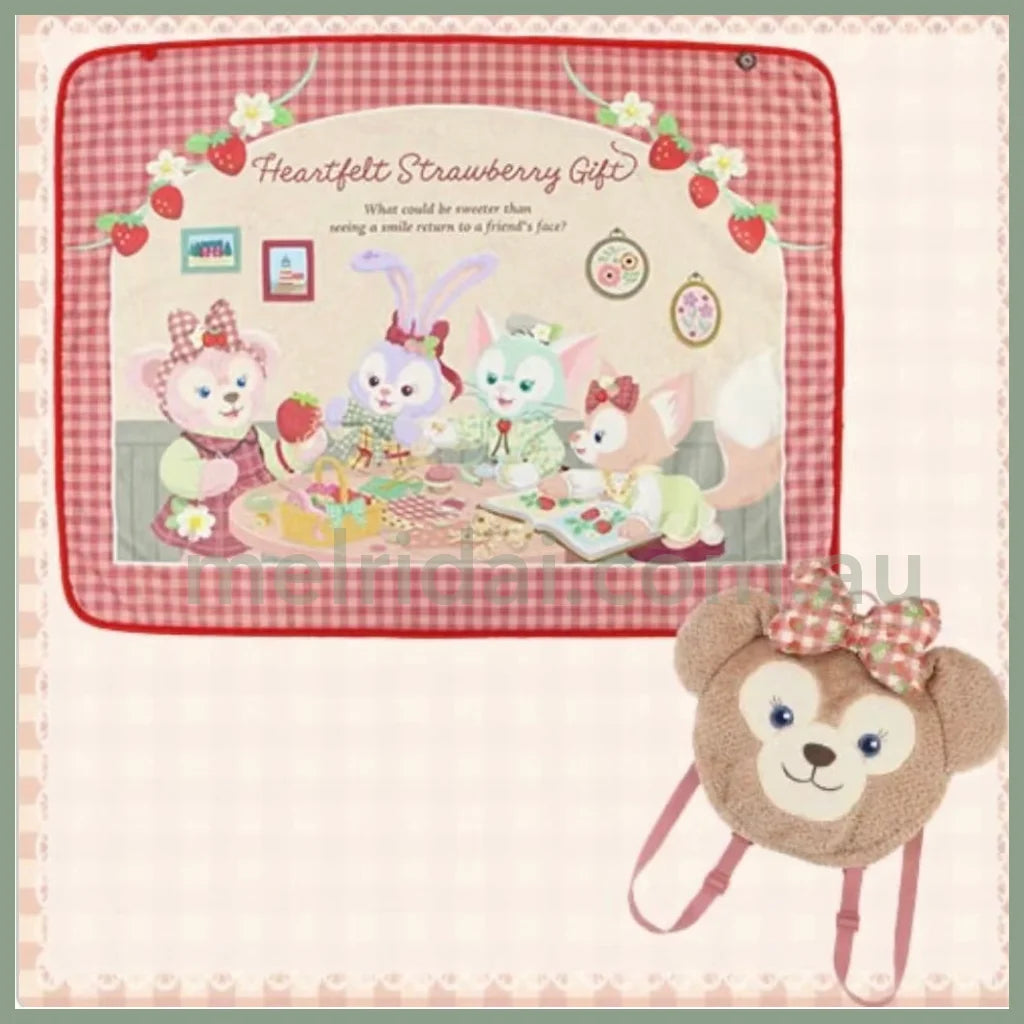 Disney | Tokyodisneysea Heartfelt Strawberry Gift Shelliemay Shoulder Bag & Blanket Set