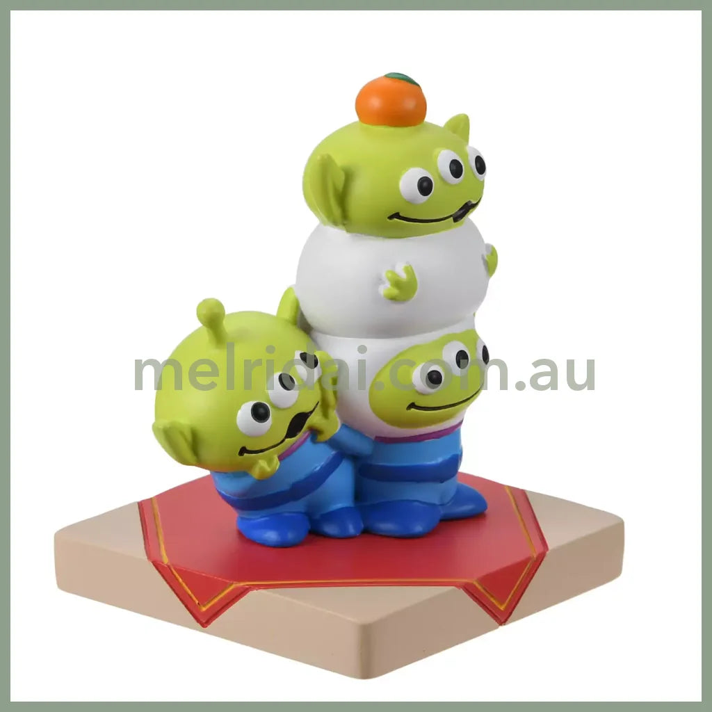 Disney | Tokyodisneystore 2024 Happy New Year Mini Figure Little Green Men Alien 8.5×6.8×8.8Cm