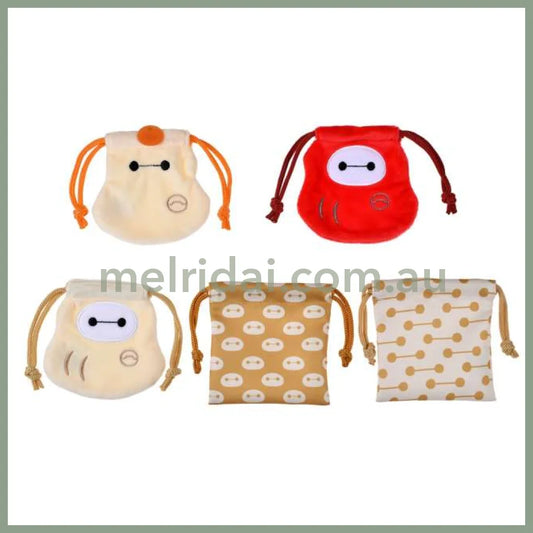 Disney | Tokyodisneystore Baymax Secret Drawstring Bag 13×13.5×1Cm (New Year 2025)