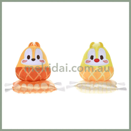 Disney | Tokyodisneystore Chip & Dale Plush Doll H9.5×W9×D9Cm (New Year 2025 - Daruma)