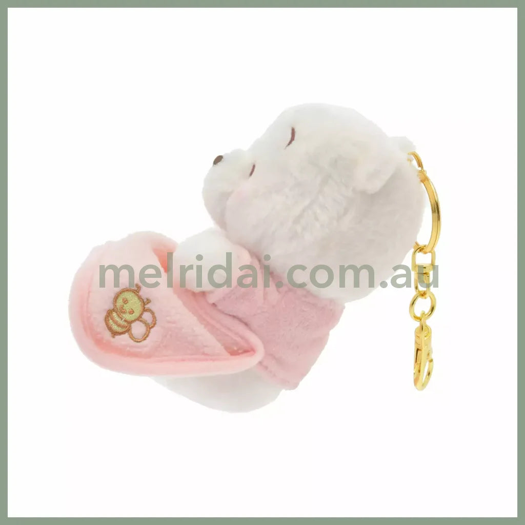 Disney | Tokyodisneystore Winnie The Pooh Plush Keychain & Toys (Pink/Blanket) /// ()