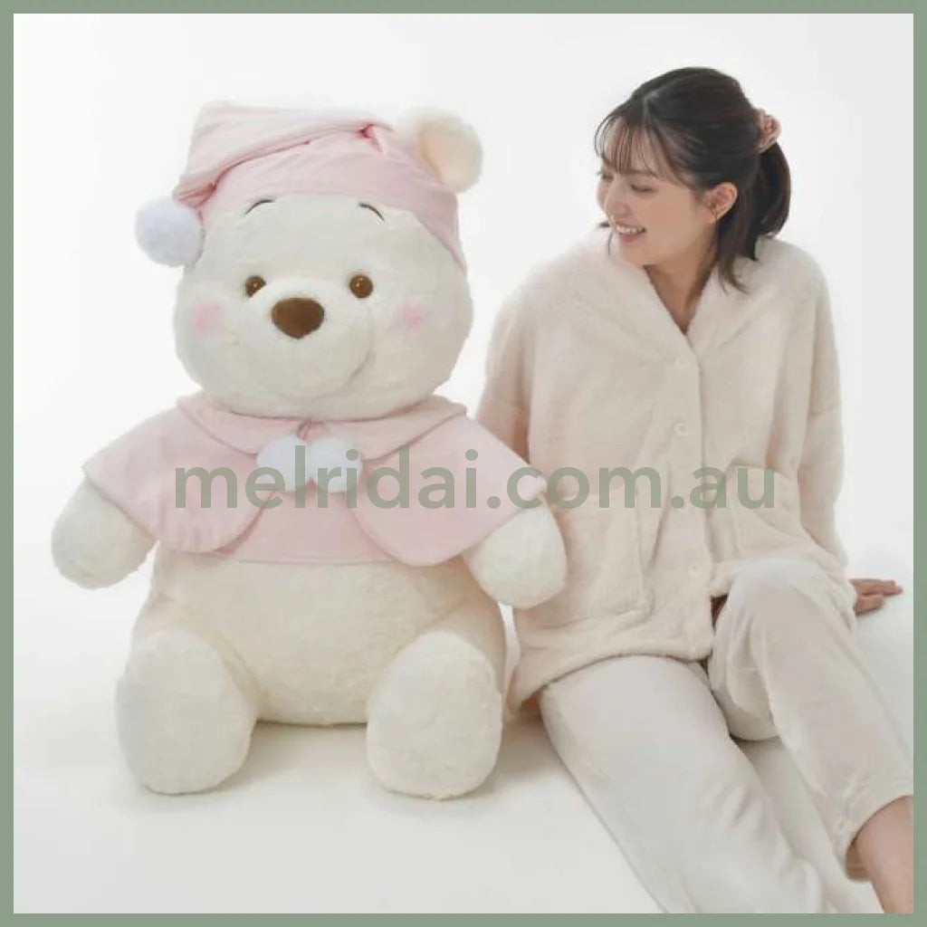 Disney | White Pooh X Winnie The Fruit Latte Color Plush Doll 75Cm