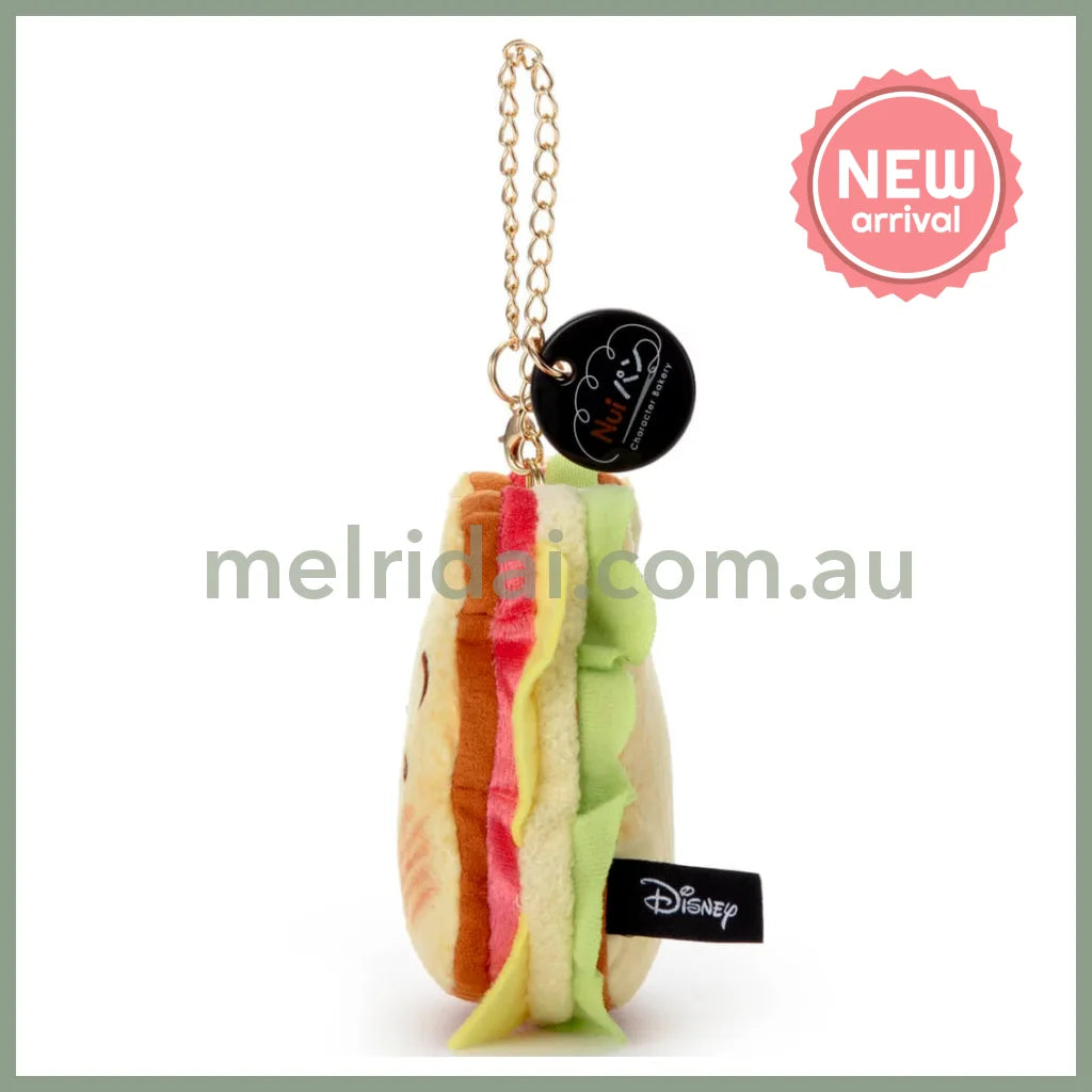 DISNEY | Winnie the Pooh Nui Pan Chain Strap Keychain Mascot Holder W100×H175×D55mm (Sandwitch)