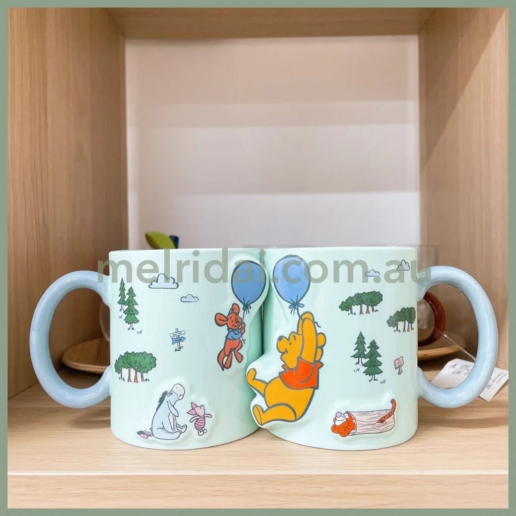 Disney | Winnie The Pooh Pair Mugs & Roo 320Ml 东京迪士尼 维尼小熊/噗噗&小豆 马克杯套装 两个入