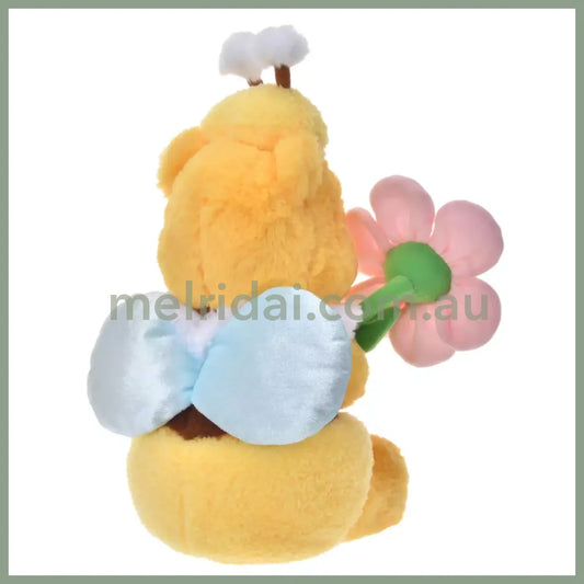 DISNEY | Winnie the Pooh Plush Toy Plush Doll H32×W18×D20cm (Flower Garden)