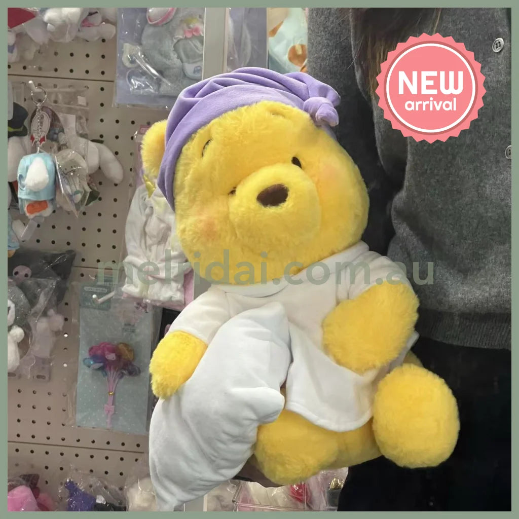 DISNEY | Winnie the Pooh Plush Toy H36×W25×D26cm (PAJAMA STYLE)
