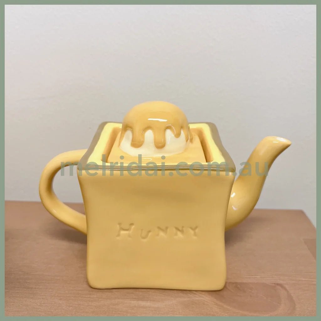Disneywinnie The Pooh Porcelain Teapot Honey Toast