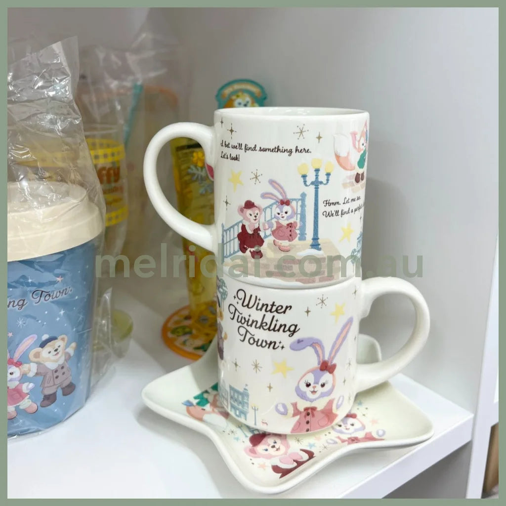 Disneywinter Twinkling Town Mugs Plate