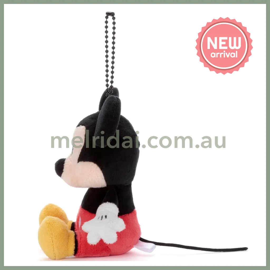 DISNEY x Seiji Matsumoto | Mickey Mouse Mascot Holder Plush Keychain Bag Charm W95 x H120 x D70mm
