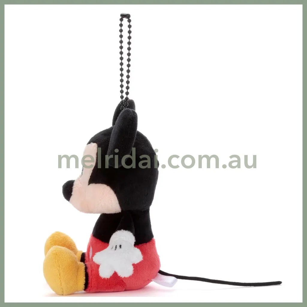 DISNEY x Seiji Matsumoto | Mickey Mouse Mascot Holder Plush Keychain Bag Charm W95 x H120 x D70mm