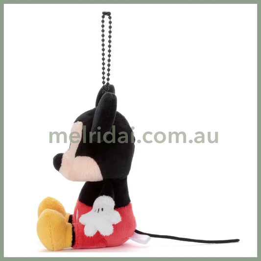DISNEY x Seiji Matsumoto | Mickey Mouse Mascot Holder Plush Keychain Bag Charm W95 x H120 x D70mm
