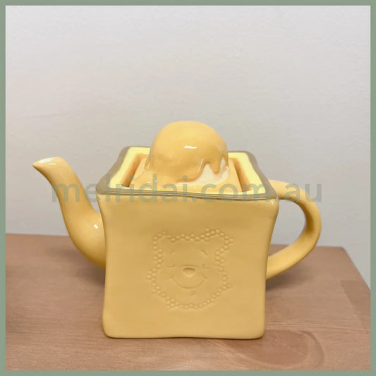 Disneywinnie The Pooh Porcelain Teapot Honey Toast
