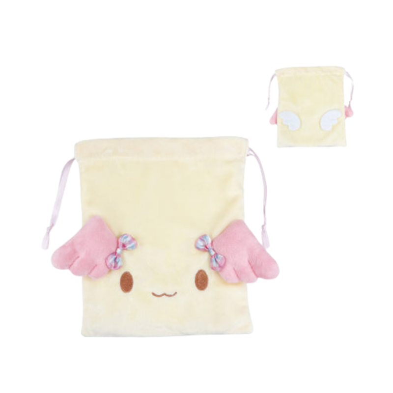 SANRIO | Cinnamo Angels Face Drawstring Bag 200x240x30mm (Azuki)