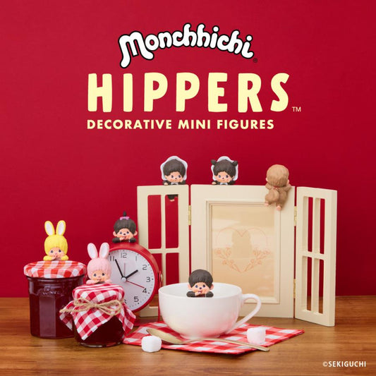 【Limit 2 customer】Monchhichi | Hippers Mini Figure Blind Box 1pc