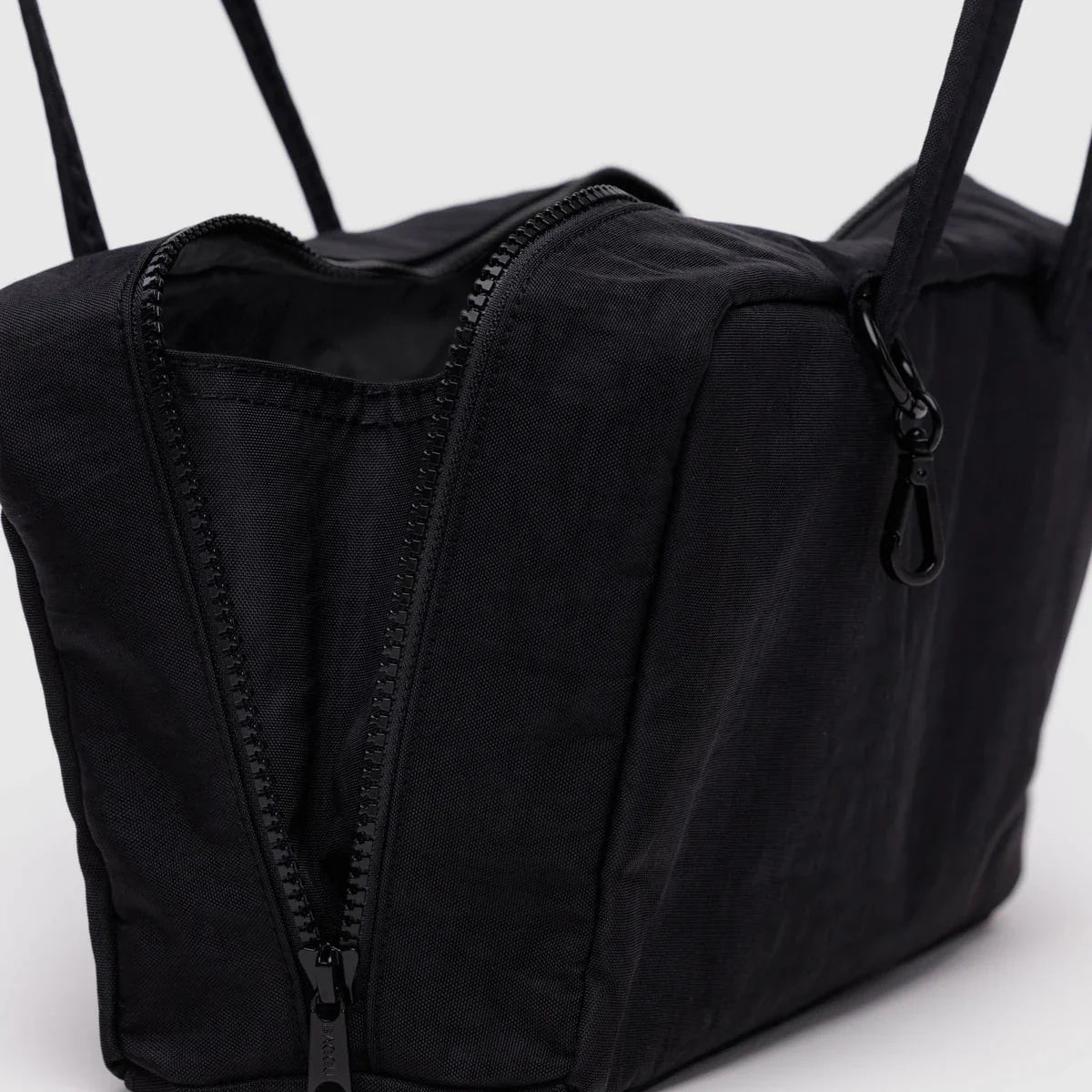Baggu Nylon Bowler Bag (Black)