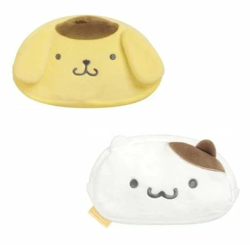 SANRIO | Pom pom purin Pompompurin & Muffin Double Sided Reversible Makeup Pouch Pen/Pencil Case 150×140×45mm