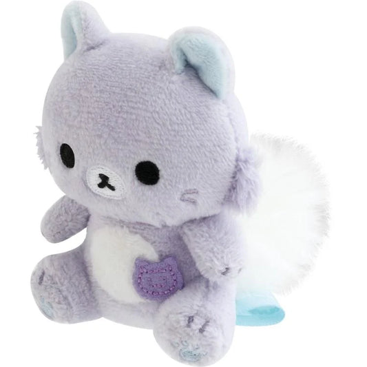 San-X | Rilakkuma Awawaneko mini Tenori Plush Doll 85×60×40mm