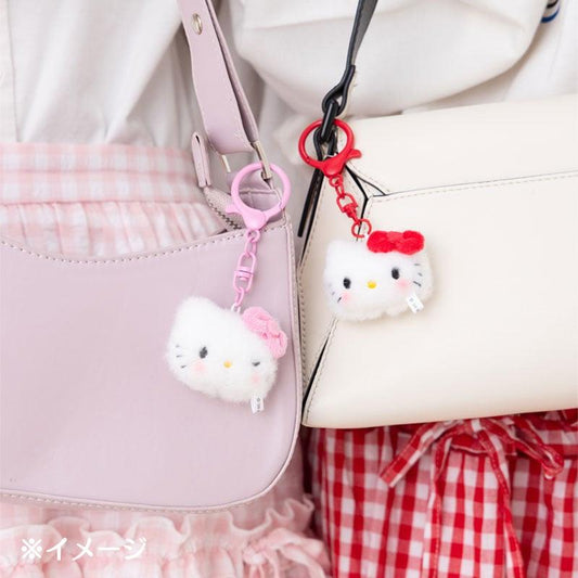 SANRIO | Hello Kitty Plush Mascot Keychain Set of 2 50×25×55mm Each (Matching Smiley Faces)