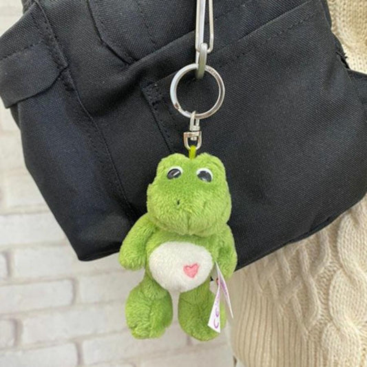 Nici Frog Otto With Pink Heart 10Cm