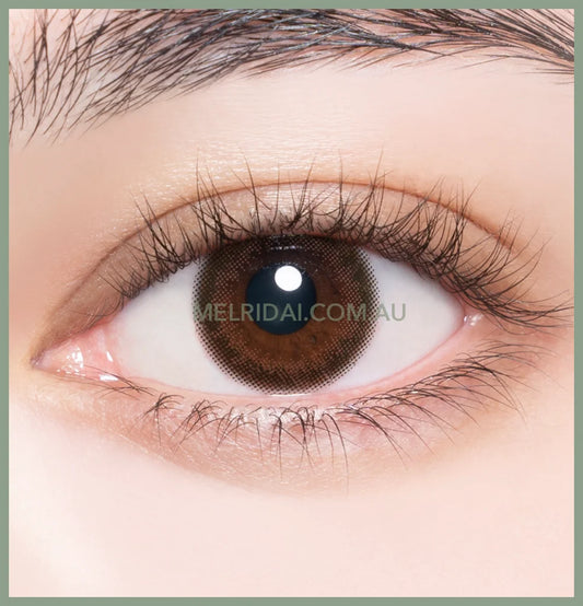 Enviecolor Contacts 1 Day 30 Pieces Plum Black Dia14.0Mm Bc8.6Mm