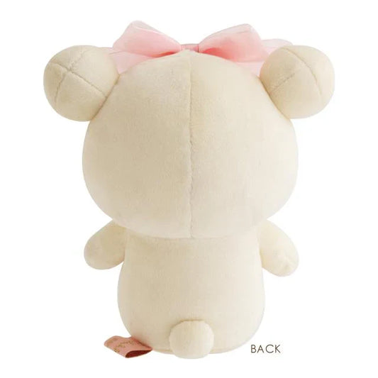 SAN-X | Korilakkuma Plush Doll Plush Toy Ribbon Wink 190×150×105mm (Makeup Rilakkuma