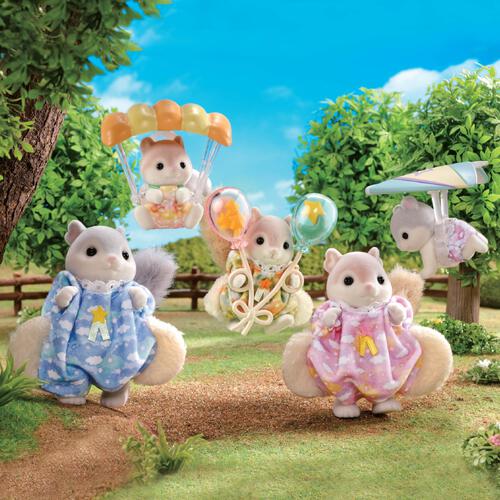 【JP】Sylvanian Families | Momonga Family Flying Squirrel Family