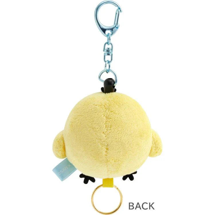 SAN-X | Rilakkuma Kiiroitori Mascot Reel Keychain Mascot Holder Bag Charm 55×55×45mm