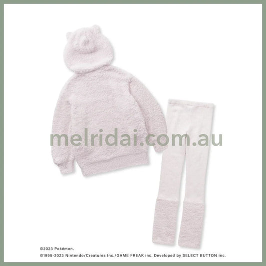 Gelato Pique X Pokémon | Hoodie & Leg Warmer Leggings Set Jigglypuff Free Size +