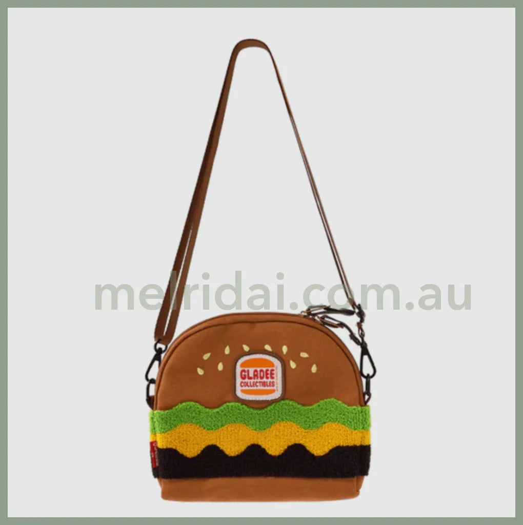 Gladee | Hamburger Sacoche Bag 200 X 180 30Mm 汉堡包造型 斜挎包