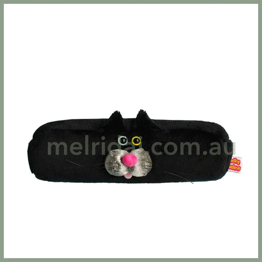 Gladee | Pencil Case / Whiskers Black Cat 185 X 70 Mm