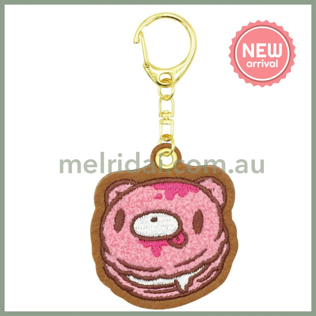 Gloomy Bear | Chenille Embroidery Felt Key Chain 135× 44 x 5mm (Macaron)