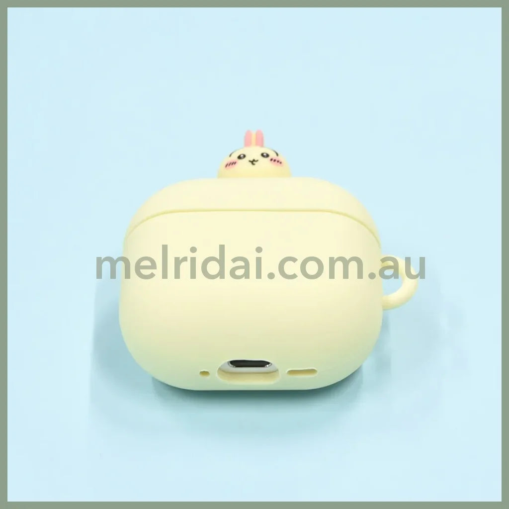 Gourmandies | Chiikawa Compatible with AirPods 4 Silicone Case H71×W64×D29mm