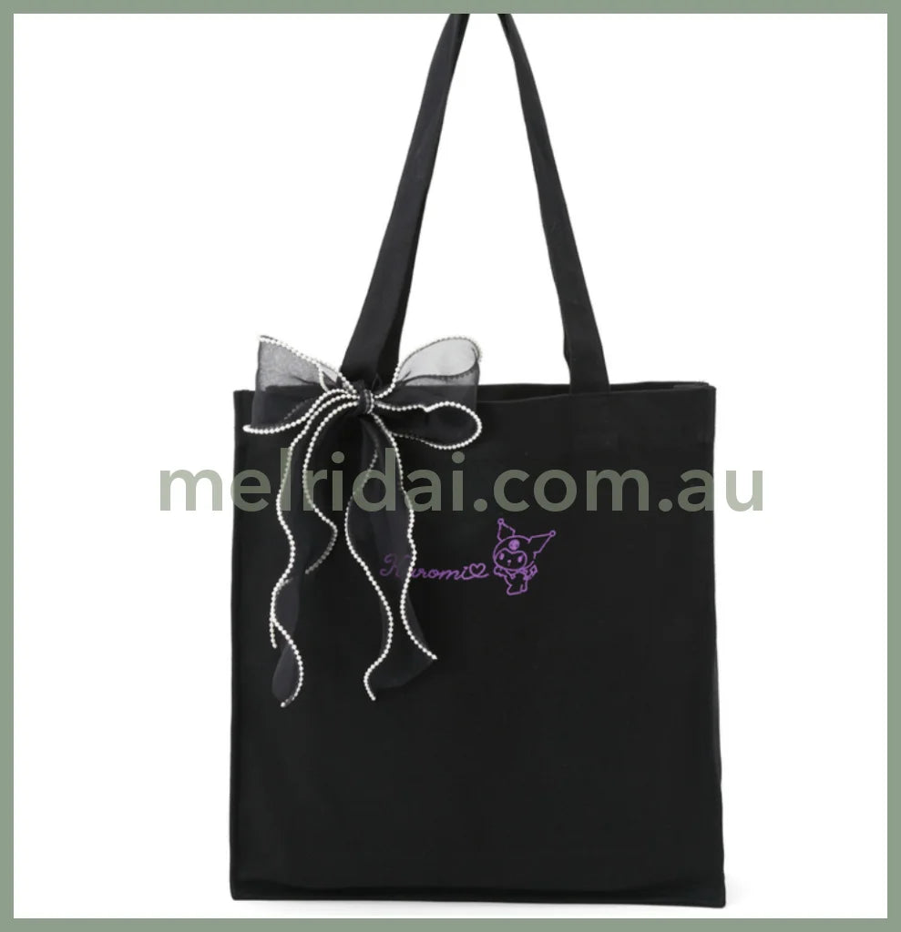 Grl X Sanrio | Tote Bag 37*30*10Cm /// Kuromi