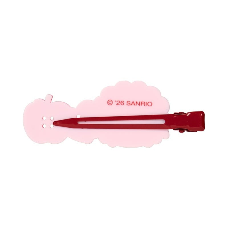 SANRIO | My Sweet Piano Hair Clip 70×12×270mm (Autumn Apple Gingham Red)
