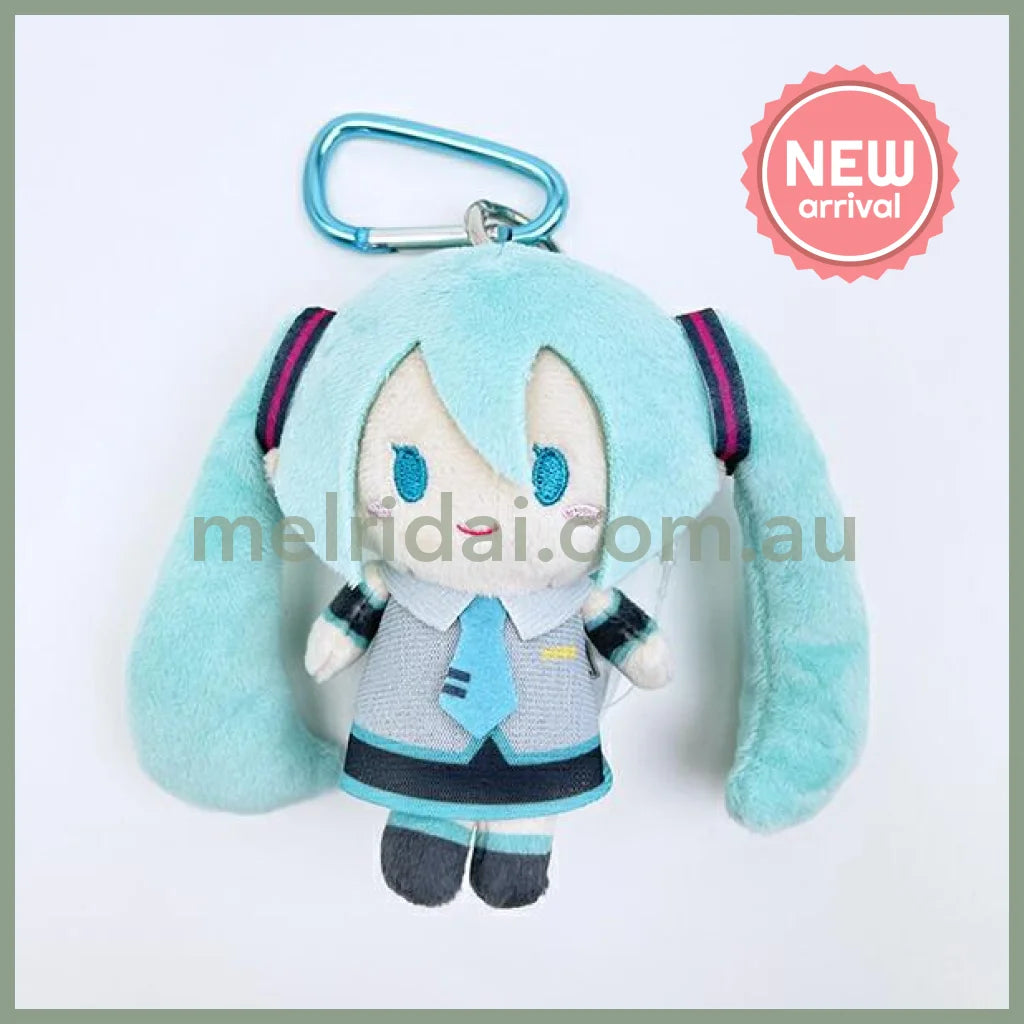Hatsune Miku | Mascot Holder Plush Keychain Bag Charm with Carabiner 110×110×50mm