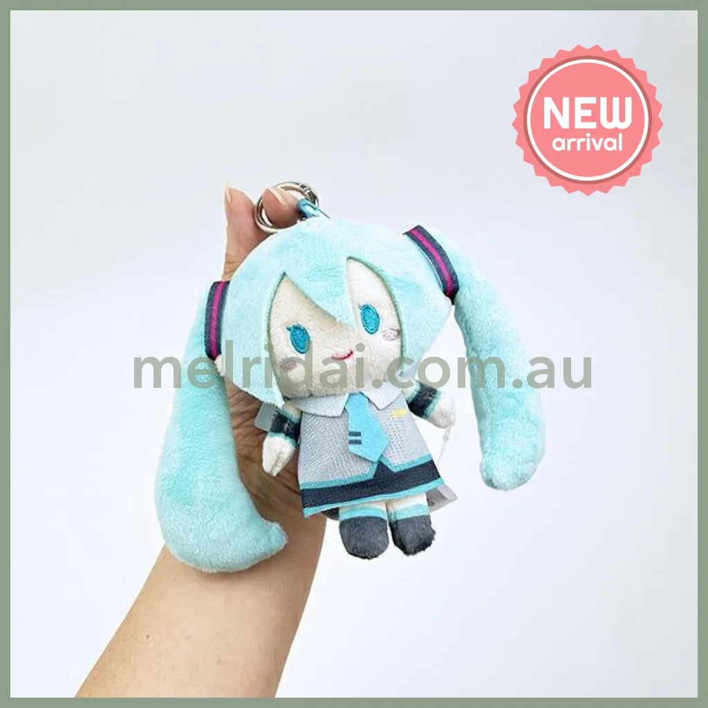 Hatsune Miku | Mascot Holder Plush Keychain Bag Charm with Carabiner 110×110×50mm