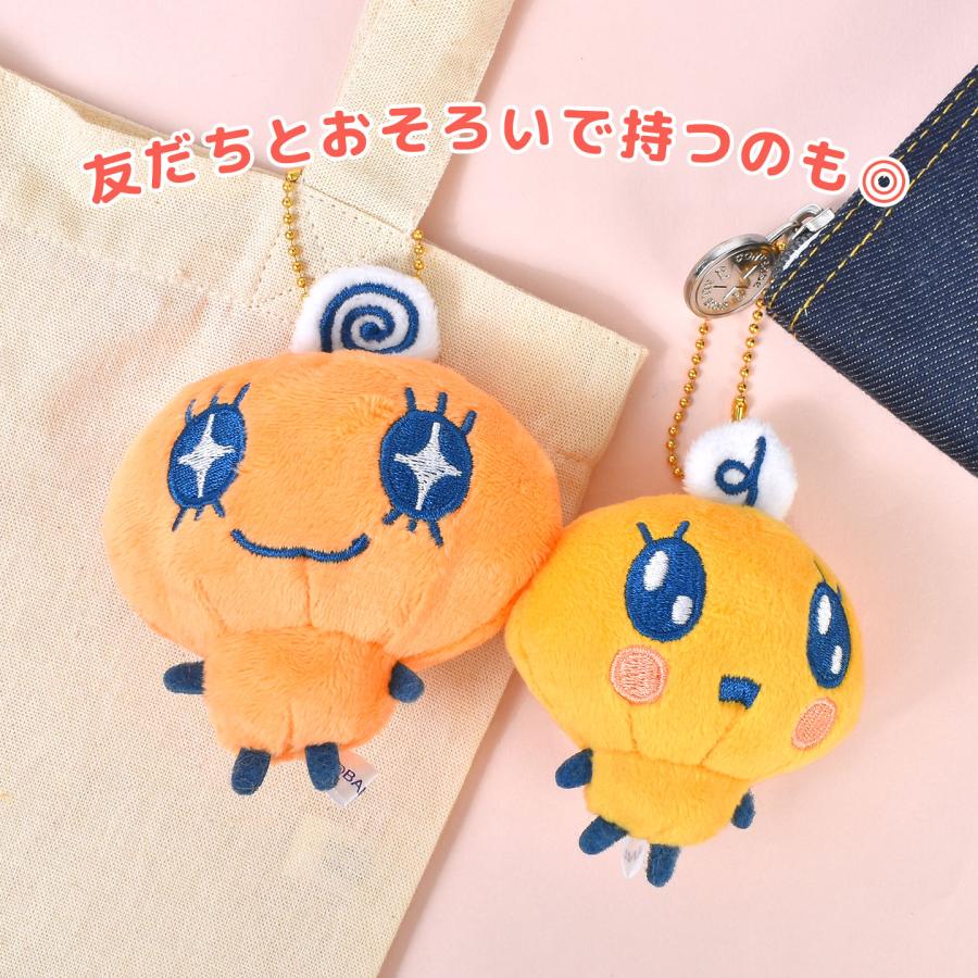 Tamagotchi | Mametchi & Young Mametchi Magnet Series Nico Plush Keychains Pair Set H110 x W140 x D50mm