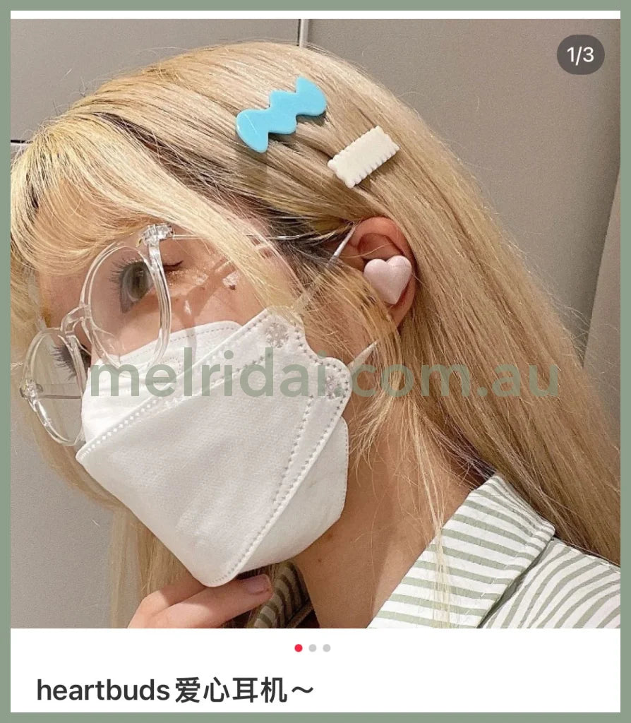 Heartbudsheart Shaped Wireless Earphones