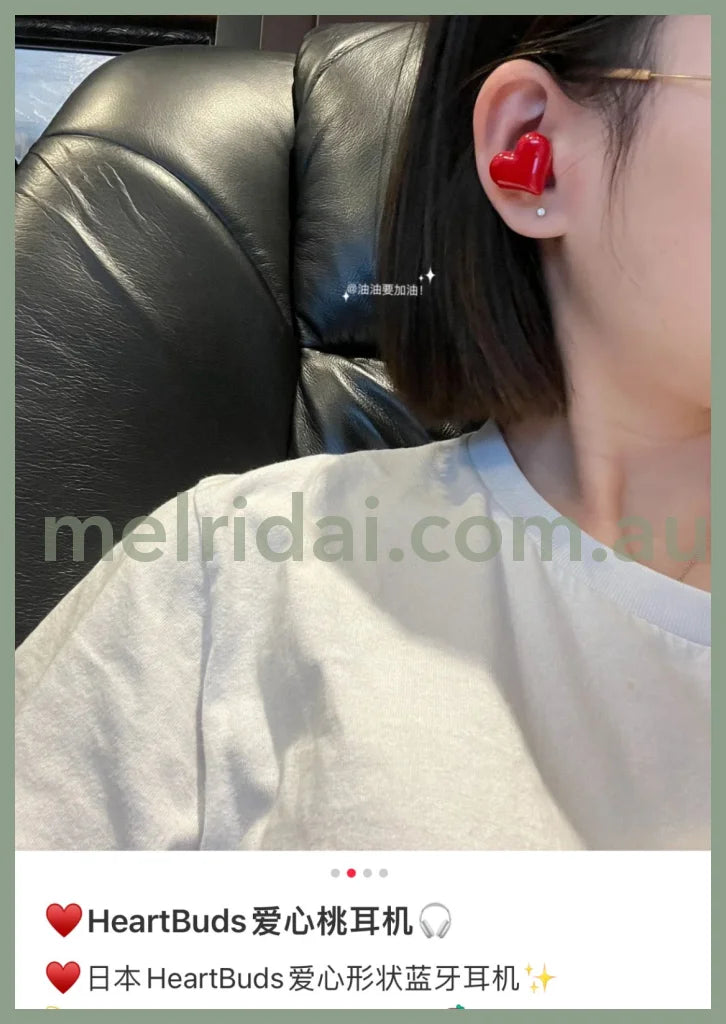 Heartbudsheart Shaped Wireless Earphones