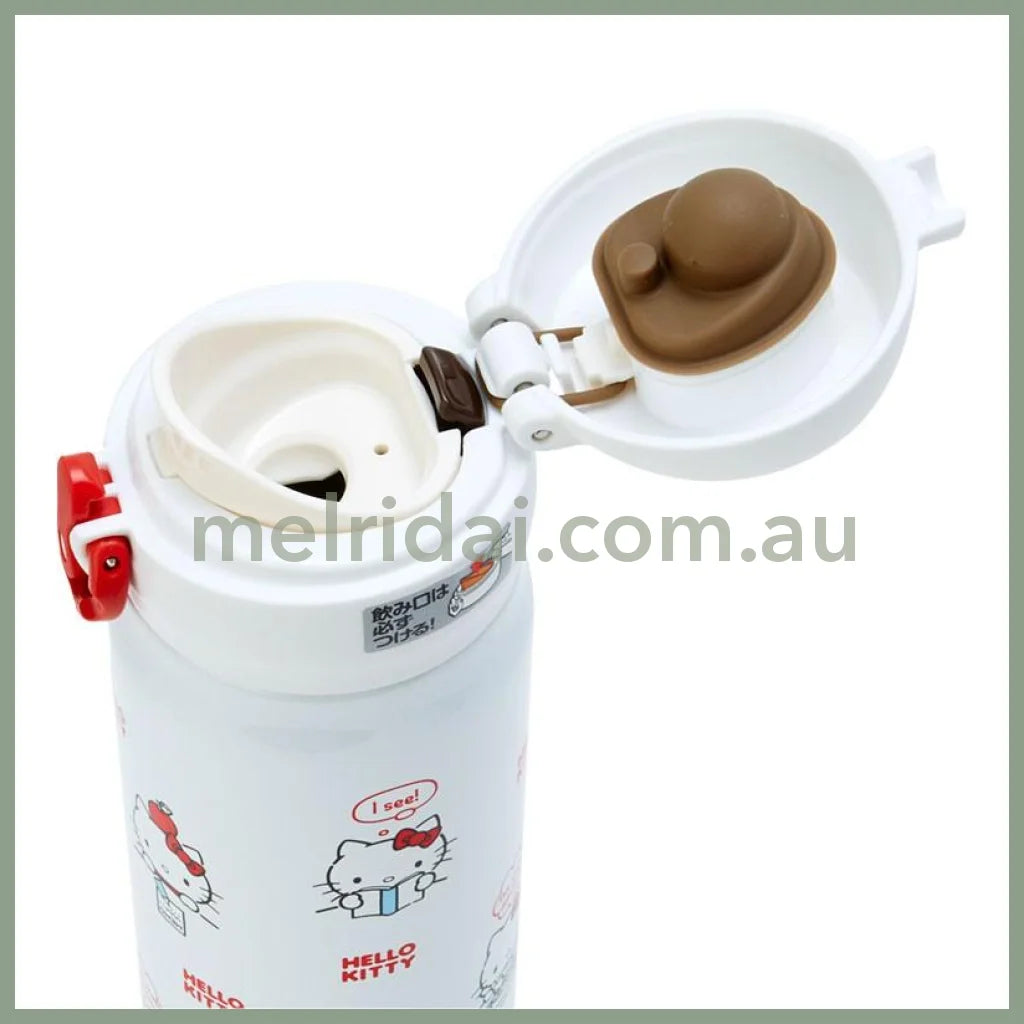 Hello Kitty × Thermosstainless Bottle White 500Ml X