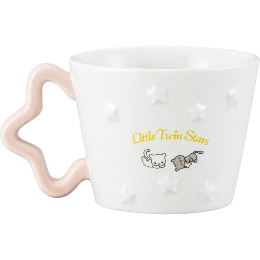 SANRIO | Little Twin Stars Kiki & Lala Mug Star-shaped Handle 125x95x75mm