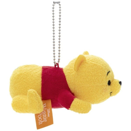 Disney | Winnie The Pooh Mascot Holder Plush Keychain W90×H55×D120Mm (Lying)