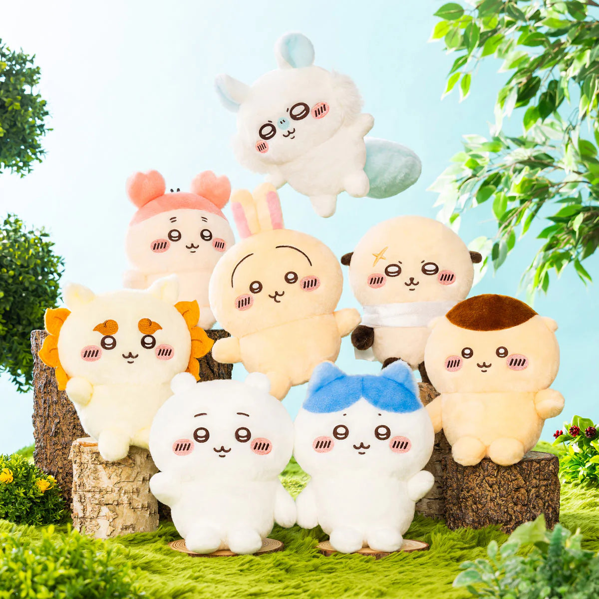 CHIIKAWA | Momonga Little Posing Plush Toy 190×120×80mm (Sitting)