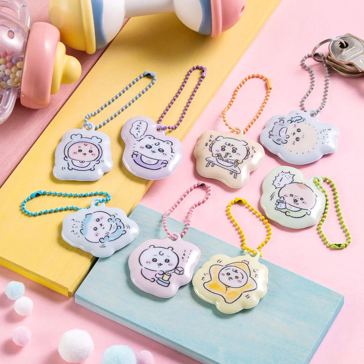 CHIIKAWA | Secret Trading PVC Puffy Keychain Blind Box 45×40mm (Chiikawa Baby)
